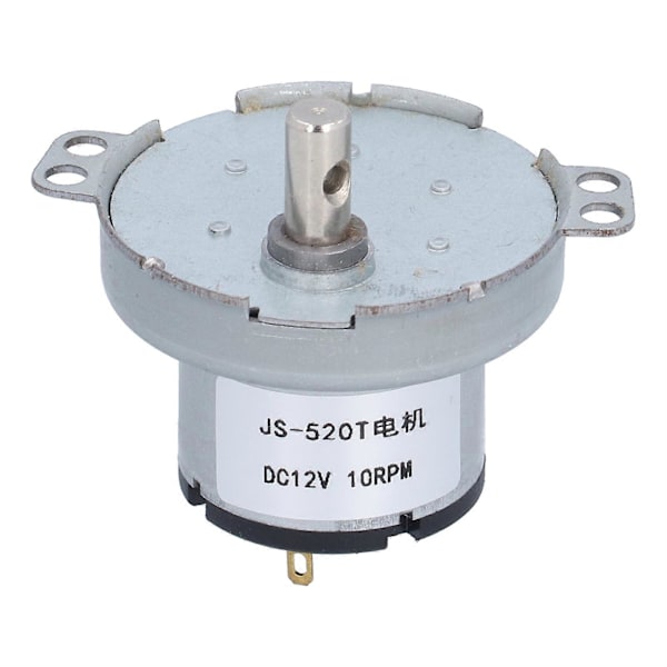Gearmotor Reduktionsgearkasse Udstyr Industriel Kontrol Forsyninger 10RPM DC12V JS?520T