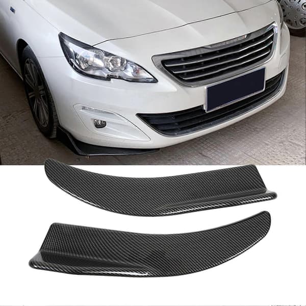 2 stk. Bagagerum Spoiler 41,5 cm Reducerer Vindmodstand Bagagerumsvinge Spoiler Universal til Biler Kulfiberstil