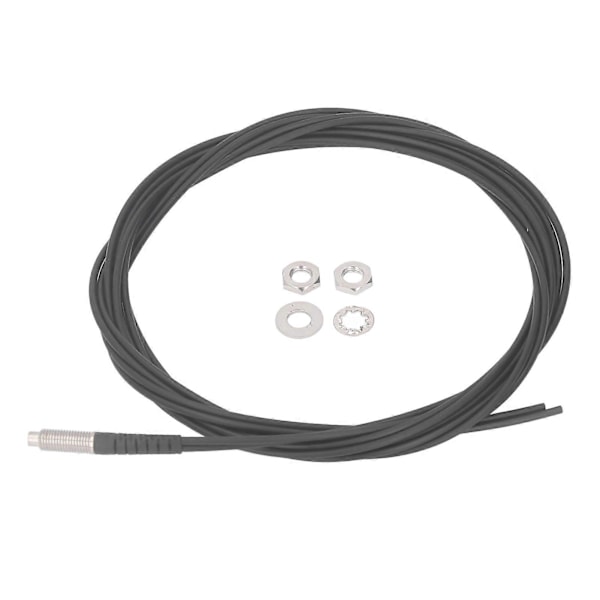 Fiberoptisk sensor 0–780 mm optisk følerprobe refleksjon digital fiberoptisk sensor M6 for måling
