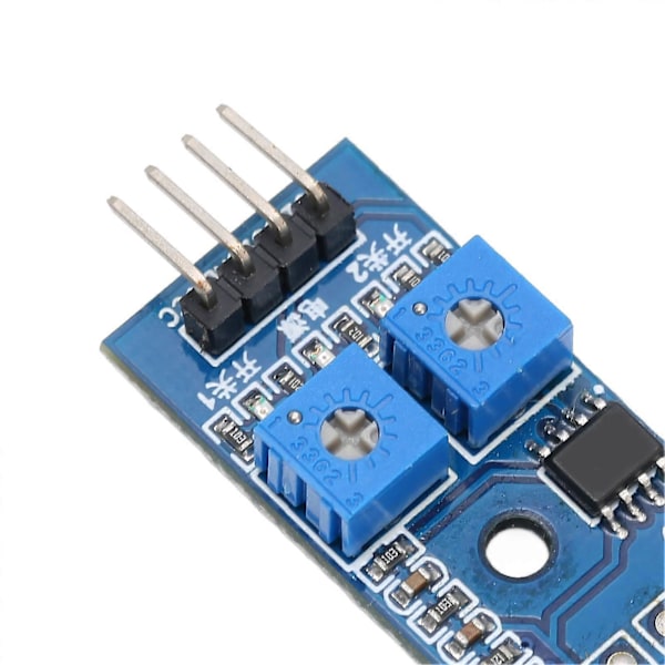 NTC Termisk Sensormodul 2 Kanal Temperaturkontroll Kretskort Elektroniska Moduler
