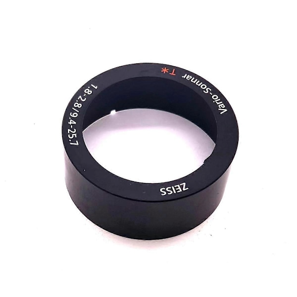 Erstatning Front Barrel Circle Lens Ring ZV1 Kamera - Presis Passform Kameratilbehør Svart