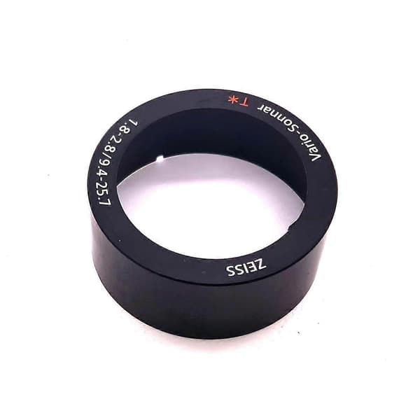 Udskiftnings Front Barrel Circle Lens Ring ZV1 Kamera - Præcisionspasform Kamera Tilbehør Sort