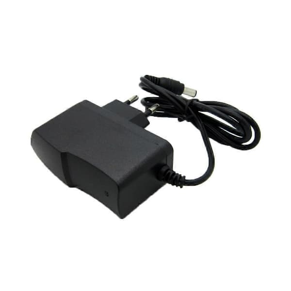 AC 100-240V DC 5V 2A EU Plugg Veggadapter Konverter Strømforsyningskabel