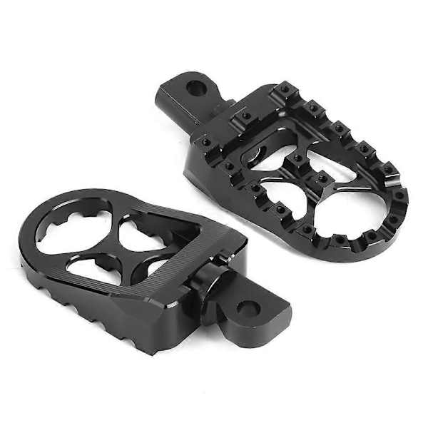 Universelle Motorcykel Brede Fodstøtter Pedal Aluminium Sort Fodstøtter Passer til 883 2009-2017