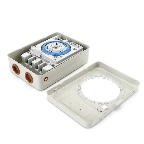 TB-38B Mikrocomputer Skinne-Type Husholdnings 220V Tidsstyret Kontakt Tidsindstillingskontakt Mekanisk Timer