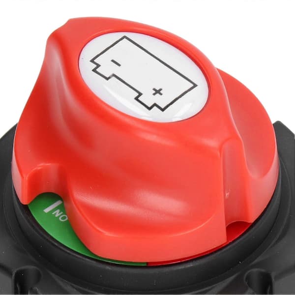 Batteri Afbryder Isolator 275A Batteri Strøm Afbryder Hovedafbryder Med M10 Terminal Krympeflex 12?36V DC