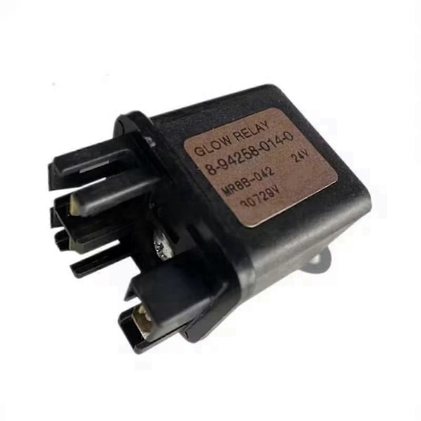 Högkvalitativt Förvärmningsrelä för Grävmaskin 24V 8-94258-014-0 8942580140 för 4BD1 6BD1 6BG1 4HK1 6HK1