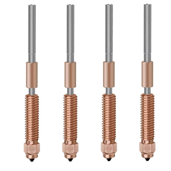 Högflödesutskrift Uppgraderat Munstycke K1 Snabbväxlingsmunstycke för K1 Max K1C V3 3D-skrivare Hotend 0,4 mm