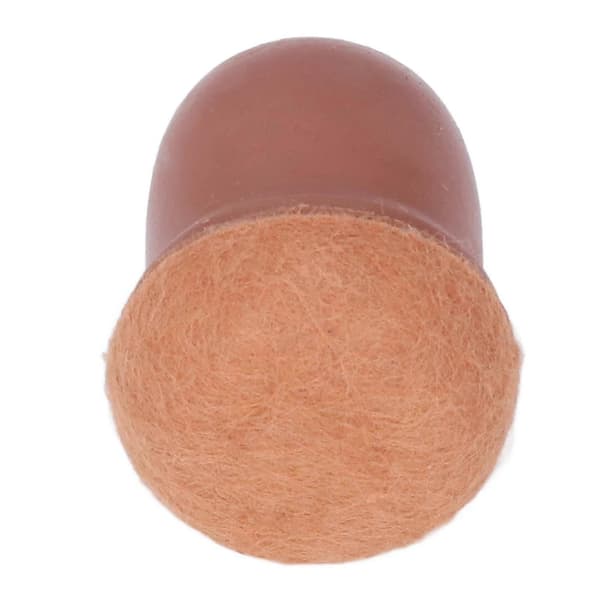 8 st Stolsbensskydd TPE Golvskydd Möbelbensskydd Set Kit för Bord Pall Brun S