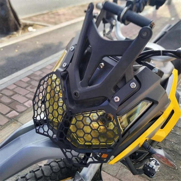 Motorcykeltilbehør Frontlygte Dæksel Lampeskærm Forlygtebeskytter til Loncin Rally300 300 Voge 300