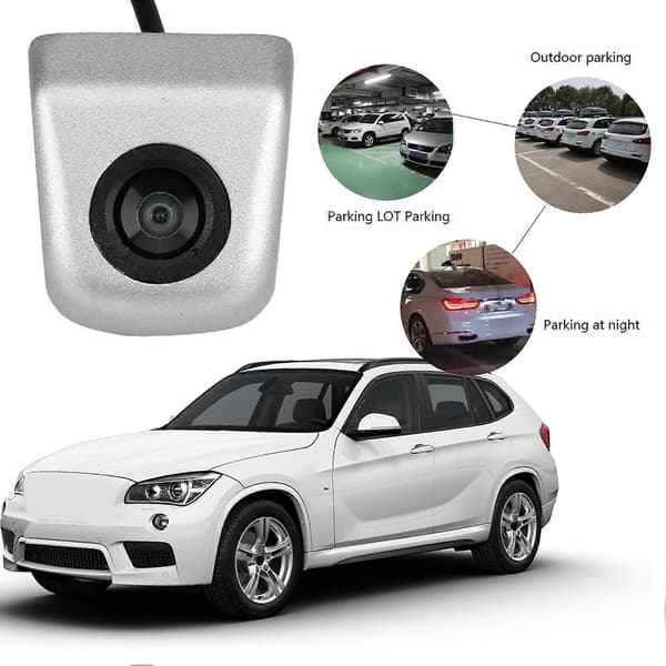 Bil CCD Backkamera Parkeringskamera Vattentät Silver
