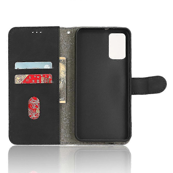 Til Tcl 403 Mobiltelefon Etui Stativ Tegnebog Stødsikker Tpu+pu Læder Telefon Cover Black