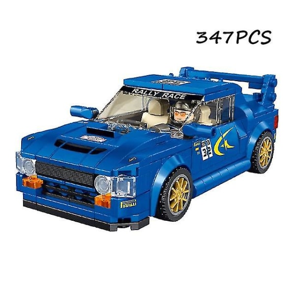 Supercar Racing byggstenar Klassisk modell barnleksaker