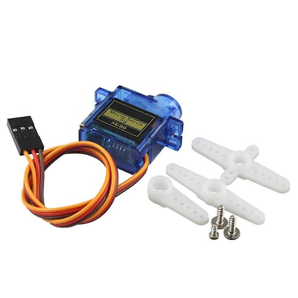 SG90 Mini Växel Mini Servo 9G 1.6KG Mini för RC 250 450 Flygplan Helikopter Bil Fordon Båt Modeller Reservdelar