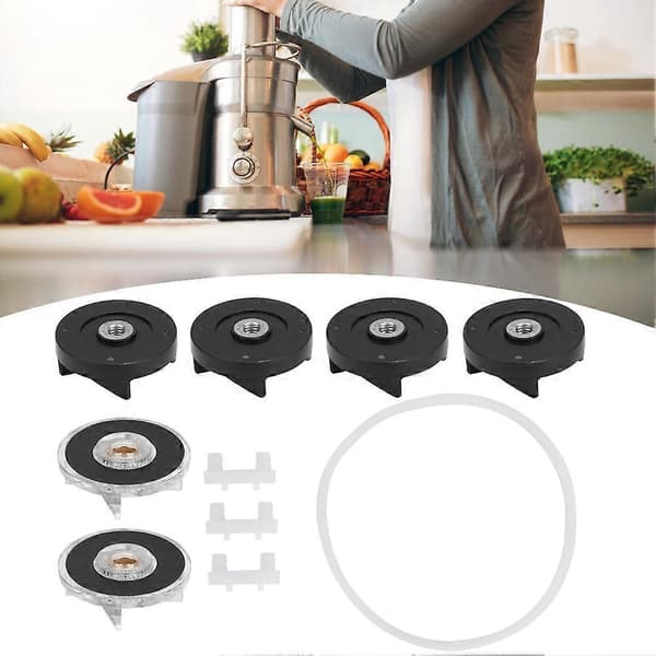 Tilbehør med 6 basegir og bladgir reservedeler for Magic Bullet Blender (Gruppe 3) 250W