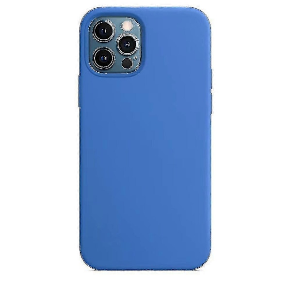 Silikoneetui med Magsafe til iPhone 12 12 Pro Capri Blue