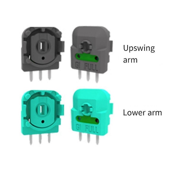 40 stk. Hall Joystick Potentiometer Sensormodul til Spilcontroller Hall Joystick Akse Modstand Mini Switch A