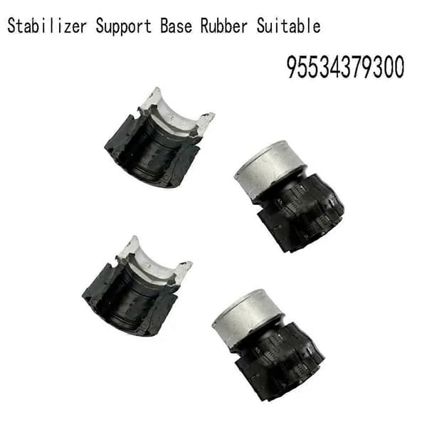 95534379300 1Lot/4 stk Stabilisator Støttebase Gummi Egnet for