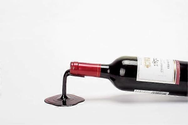 Kaskadvinställ för rött vin
