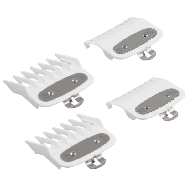 1.5MM/4.5MM Hårklipper Kamme Guide Kit Hårtrimmer Beskyttelsestilbehør til Hårklipper 4STK
