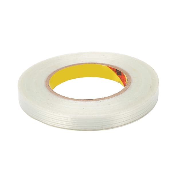5 st Filamenttejp Transparent Glasfiber Stark Dragkraft för Packning Försegling