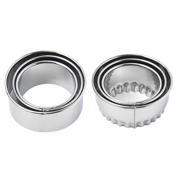 1 sæt dumpling maker holdbar let afformning rustfrit stål DIY håndlavet dumpling dej maker køkkenredskaber