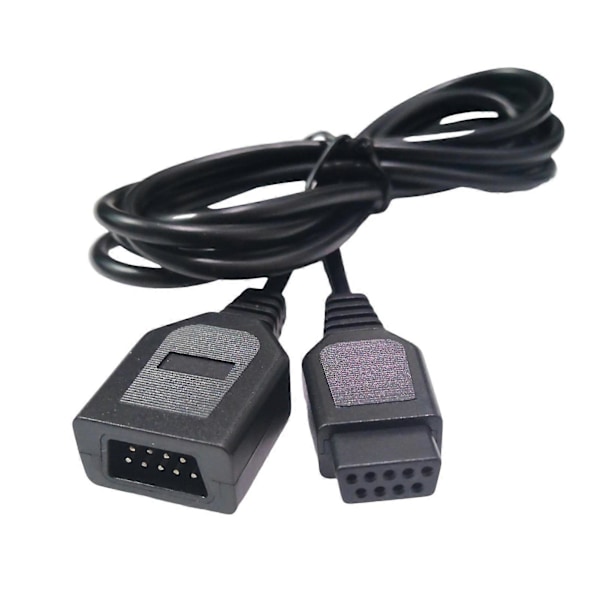 Skjøteledning Plug-And-Play 9 Pin 16-bit Bøybar Enkel Installasjon 1,8 Meter Kontroller Skjøtekabel for Sega II III Grips