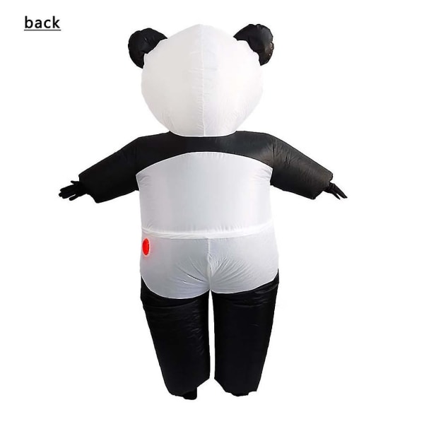 Snabb leverans Panda Uppblåst Cosplay-dräkt för vuxen Bekväm lätt showdräkt för aktivitetsfestscen
