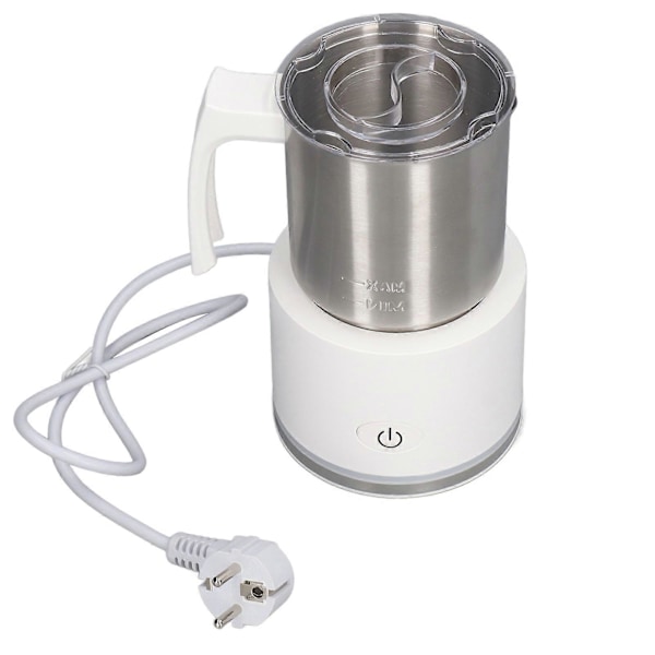 Elektrisk melkeskummer, avtakbar, stillegående, automatisk varm/kald melkeskummer for kaffe, varm sjokolade, 220-240V