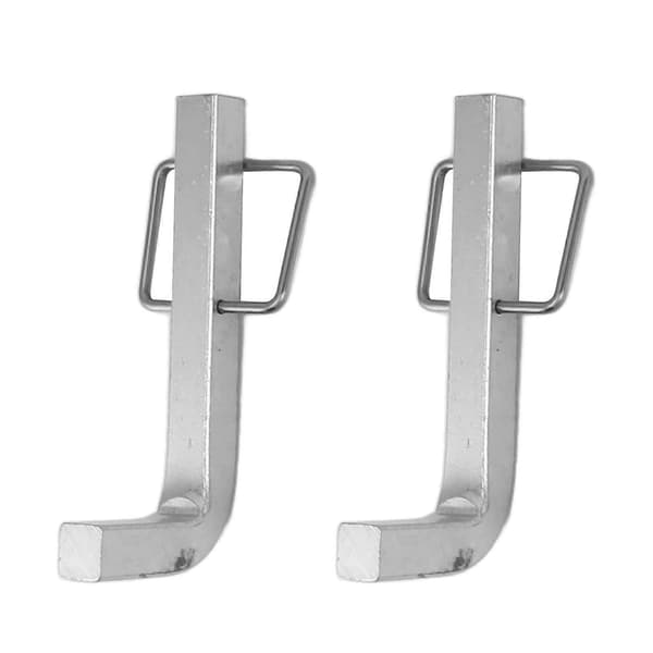 2 st Premium Snap L-stift Stål Snap L-stift Equalizer med Integrerade Snap Clips för Viktfördelningsdrag