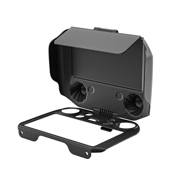2-i-1 Solskærm Beskyttelsescover Skygge Vinkeljustering Anti-ridse Skjult Underpanel Design Etui til DJI Mini 3 Pro/til Mavic 3 med RC PRO Kontrol