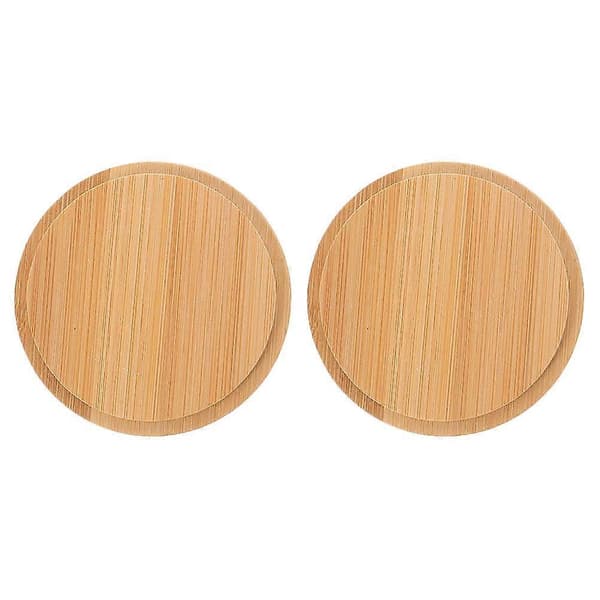 2 st Multifunktionella Kopplock i Bambu, Universella Mugglock, Naturliga Lock
