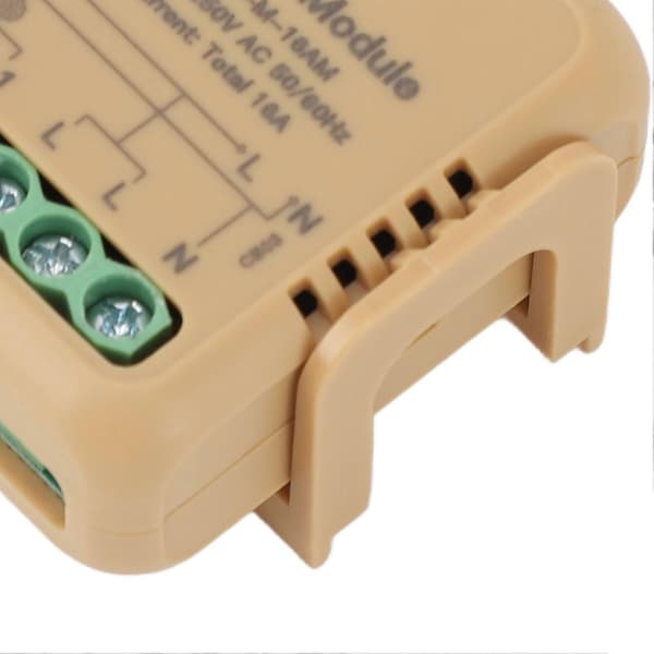 WiFi Relæ Switch Modul 1 Kanal 16A APP Fjernbetjening Stemmestyring Timer Smart Lysdæmper Lys Switch Modul til Tuya AC