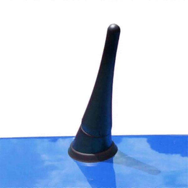 3.8 Tum Bil Kort Radioantenn Mast 95Mm Aluminiumlegering FM-antenn med M4M5 M6 Adapter Skruv Universal