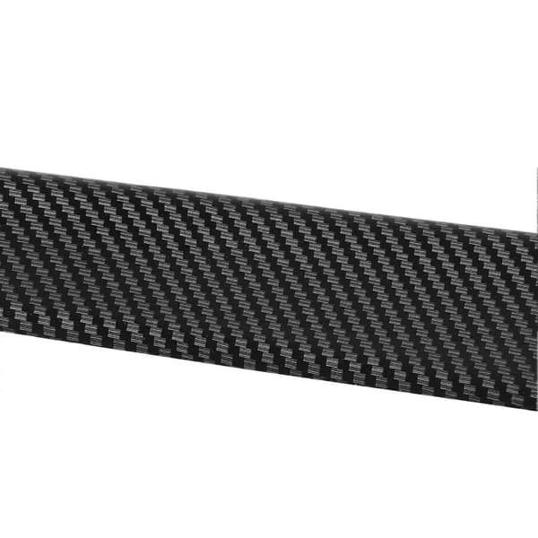 Bilspoiler Reducerer Luftmodstand Kulfiber Mønster Koncis Stil Gummi Halevinge Aerodynamisk Biltilbehør