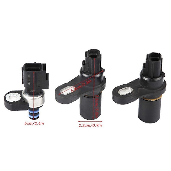 Bil Tryk Transducer Sensor Kit (3 stk.) Input Output Hastighedssensor til Dodge Chrysler Jeep