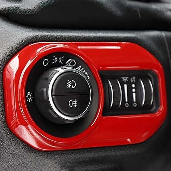 Til JL 2018 2019 ABS Interiør Forlygte Lampe Kontakt Dæk Trim