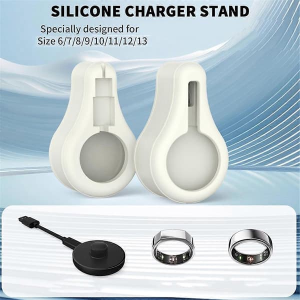 Skyddsfodral för Ring Gen3 Laddare Silikonfodral för 6-13Ring Alla Storlekar Skyddsfodral Set C