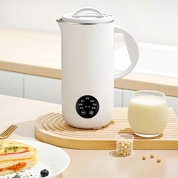 Bordblender Multifunktionel Reservation Opvarmning Bærbar Automatisk Blender til Hjemmekøkken 600ml