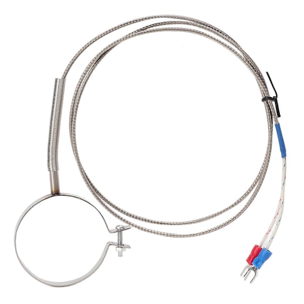 Termoelementgjenge Høy Sensitivitet Bredt Måleområde 0?400C Multi Størrelse Temperaturkontroller Probe for Industri 1 Meter