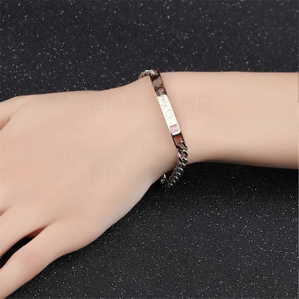 2 st/set Portabelt Armband Fint Utförande Legering Utsökta Dekorativa Smycken Handkedja för Hemmet