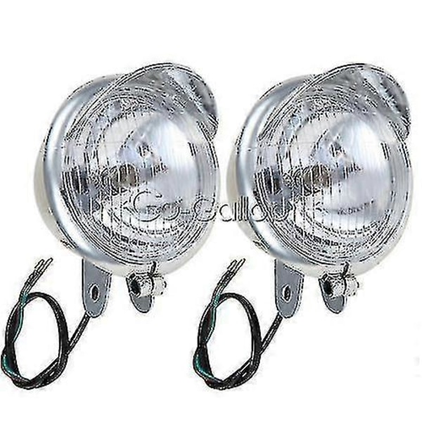 Chrome Motorcykel Kørelys Blinklys Spotlys Bar Til Honda Vtx 1300 C R S Retro/yamaha V-star Xvs 650 1100 Custom