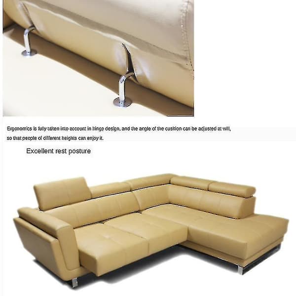 2 stk. Sofa Justerbar Højde Vinkel Hardware Sofa Nakkestøtte Skralde Multifunktionel Justeringshængsel 90
