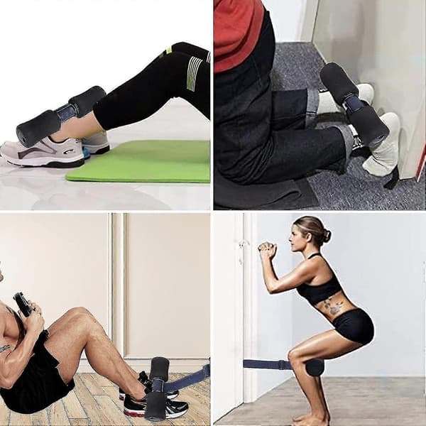 Nordic Hamstring Curl Strap, 10 Sekunders Setup Nordic Curl För Magmuskler, Spanska Knäböj, Razor Curl