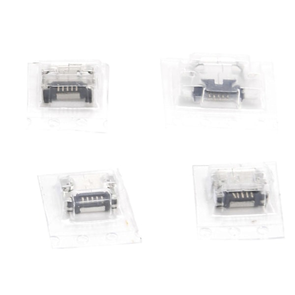 12 kpl Mini USB -liitin ruostumattomasta teräksestä, liittimen korjausvaihtoadapteri, sähkötarvikkeet