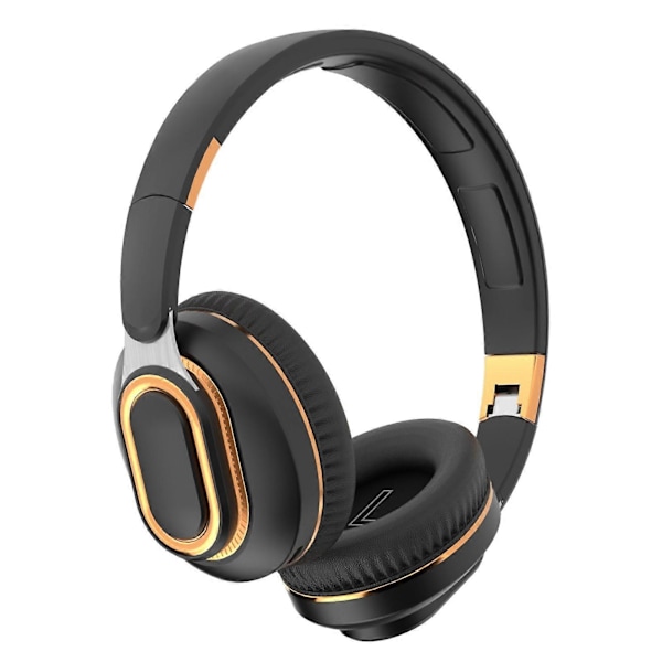 H7 Bluetooth-kompatible hodetelefoner over øret dyp bass sammenleggbar støyreduksjon stereolyd trådløst headset spill