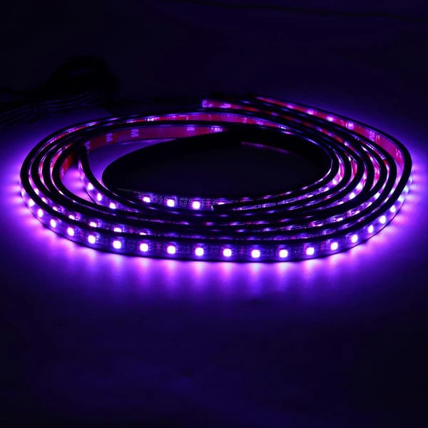 Bil Underglow Lys Kit Lydstyring LED Ambient Lys med Bluetooth App og Fjernbetjening