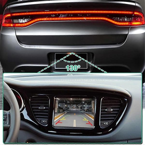 56038990AA Backkamera Ersättning för Bagagelucka Monterad 2013-2016, Bakre Vy Back Park Assist