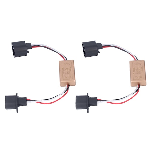 2 st LED Blixt Strobe Controller ABS Bil Blinkers Modul för Motorfordon Elcyklar