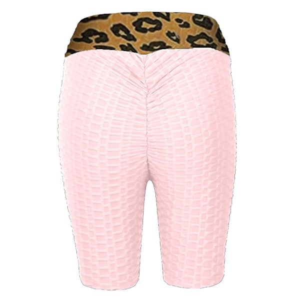 Tflycq Dam Basic Slip Cykelshorts Kompression Träningsleggings Yogashorts Byxor Pink M